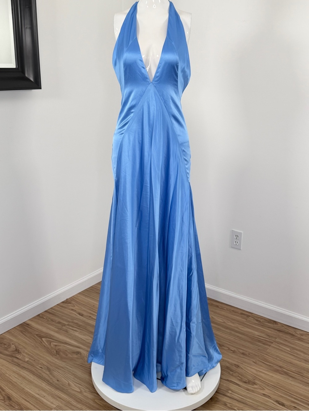 Michael Lo Sordo Alexandra Silk-Satin Gown Size Us 2 — image 6 of 8